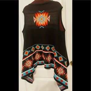 LIKE NEW!! Aztec Sweater Vest